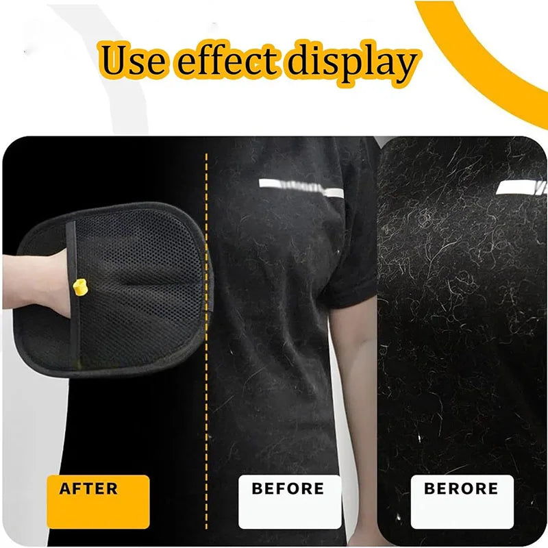 Guante Quita Pelos Reutilizable - Limpia Sofás, Ropa y Alfombras