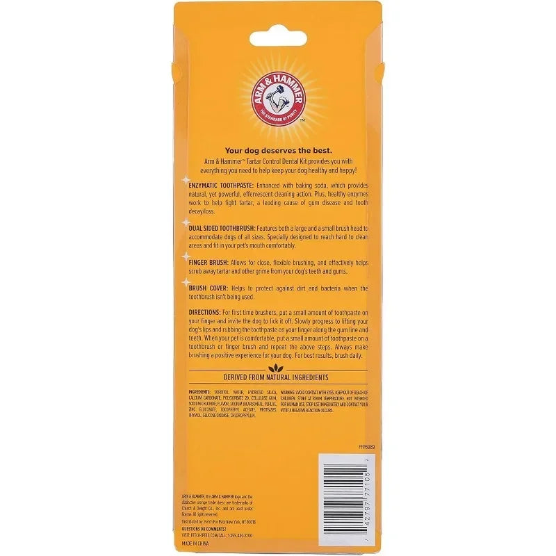 Kit Limpieza Dental Mascotas Cepillo Pasta