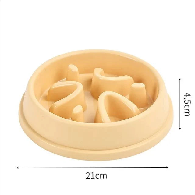 Comedero Lento Puzzle Perros Gatos Anti-Atragantamiento