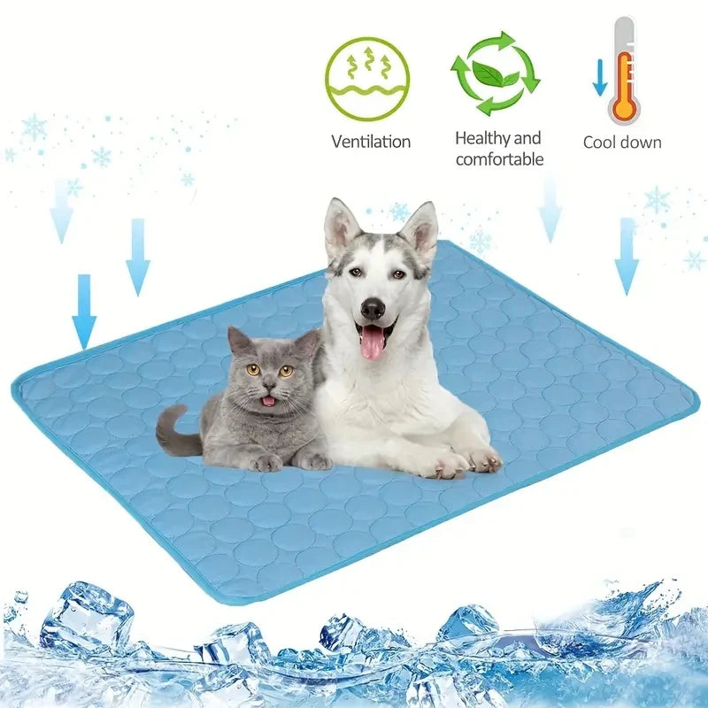 Alfombrilla Refrescante Mascotas Verano Autorefrigerante