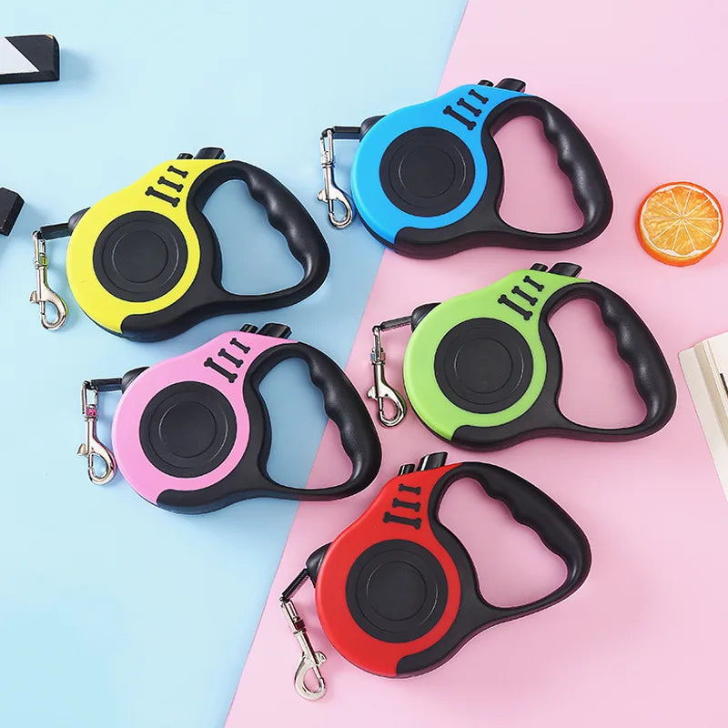 Correa Retráctil Automática 3M-5M Perros