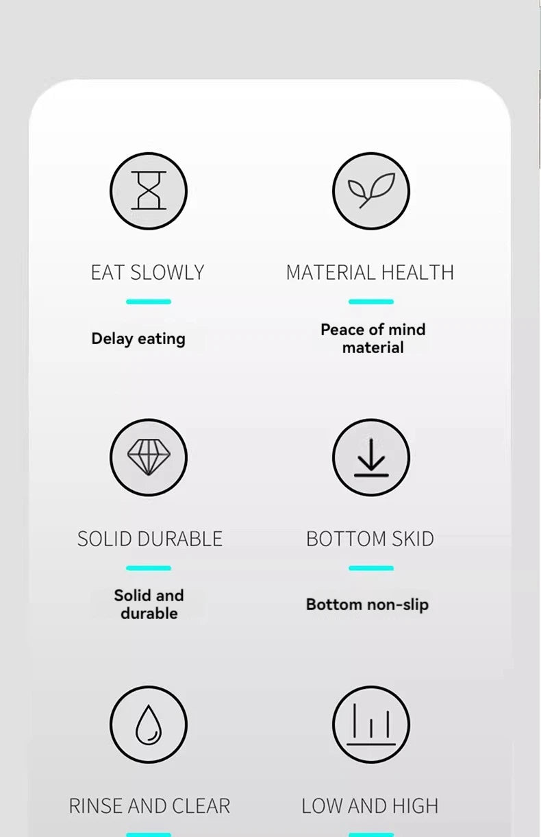 Distributeur de croquettes anti-glouton pour chiens et chats - Antidérapant