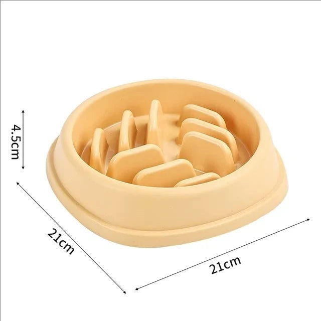 Comedero Lento Puzzle Perros Gatos Anti-Atragantamiento