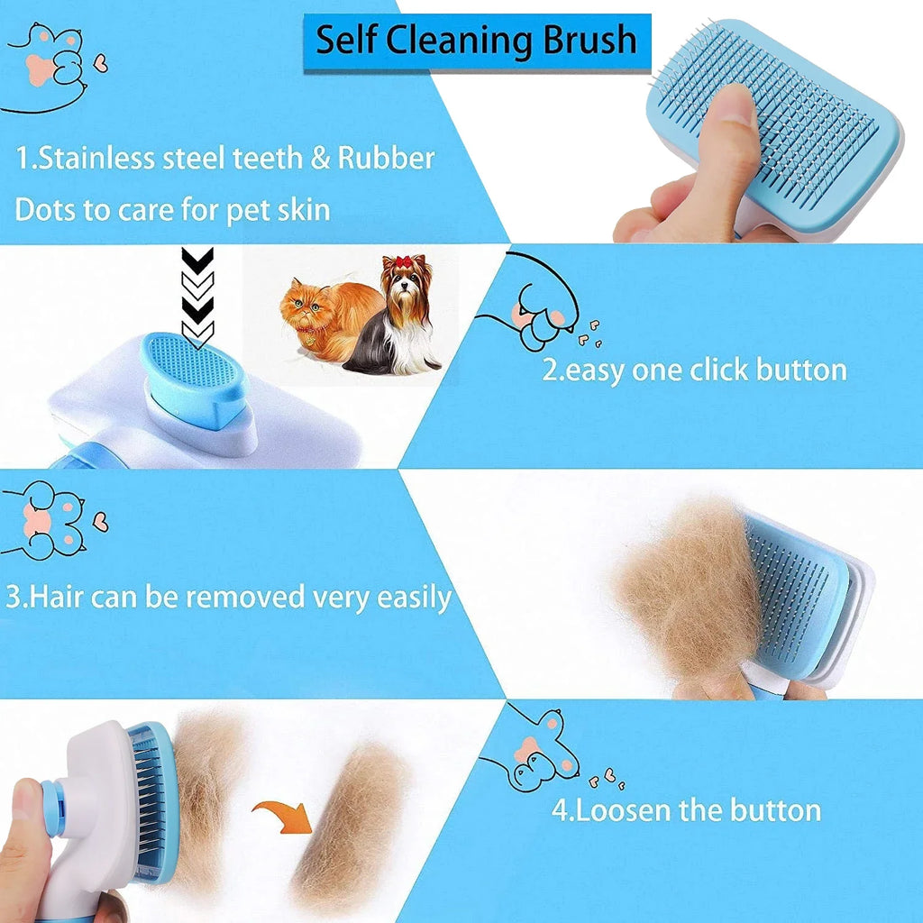 Hair Removal Brush for Dogs and Cats