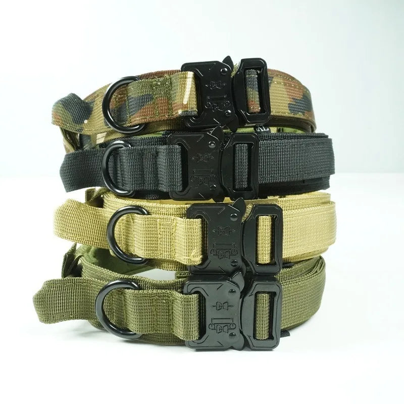 Collar Táctico Militar Perros Medianos Grandes