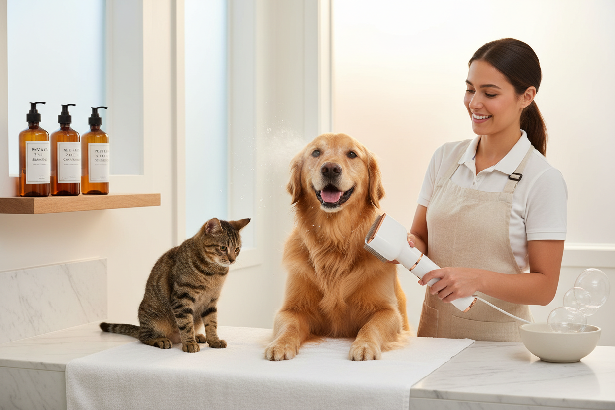 Kit Limpieza Básico para Mascotas – Higiene Fácil y Sin Estrés